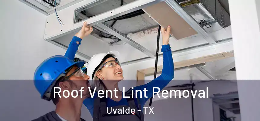 Roof Vent Lint Removal Uvalde - TX
